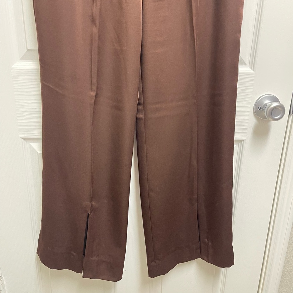 Favorite Daughter Brown High Rise Trousers - Picture 3 of 12